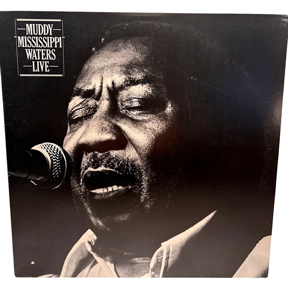 Muddy Waters Muddy Mississippi Waters Live Vinyl LP 1979 Blue Sky Folk Blues